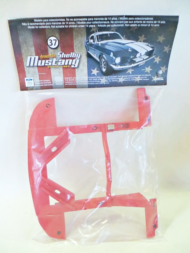 DeAgostini BUILD YOUR OWN 'FORD SHELBY MUSTANG GT500' ISSUE 37 CHASSIS. 1:8