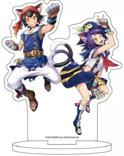 Acrylic Stand Panel 06.Felper Character Figure Sword, Magic And School Quest