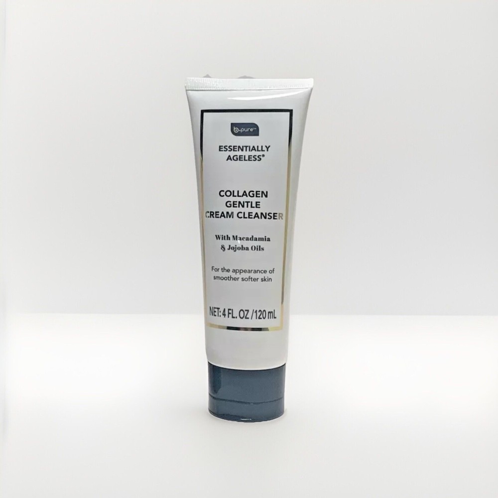 B•pure Essentially Ageless Collagen Gentle Cream Cleanser - NEW