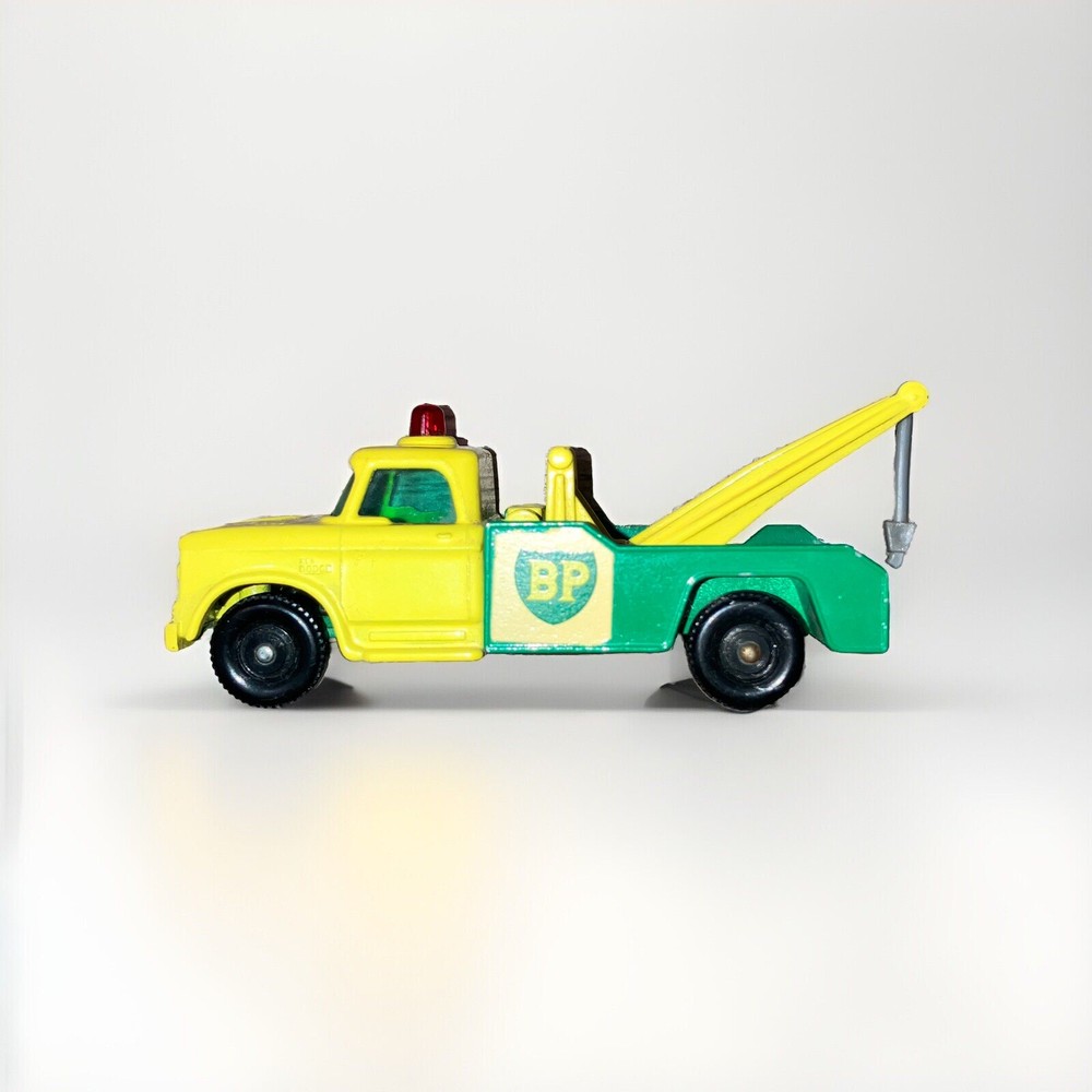 Vintage England Lesney Matchbox Car Superfast - No13 Dodge Wreck Truck