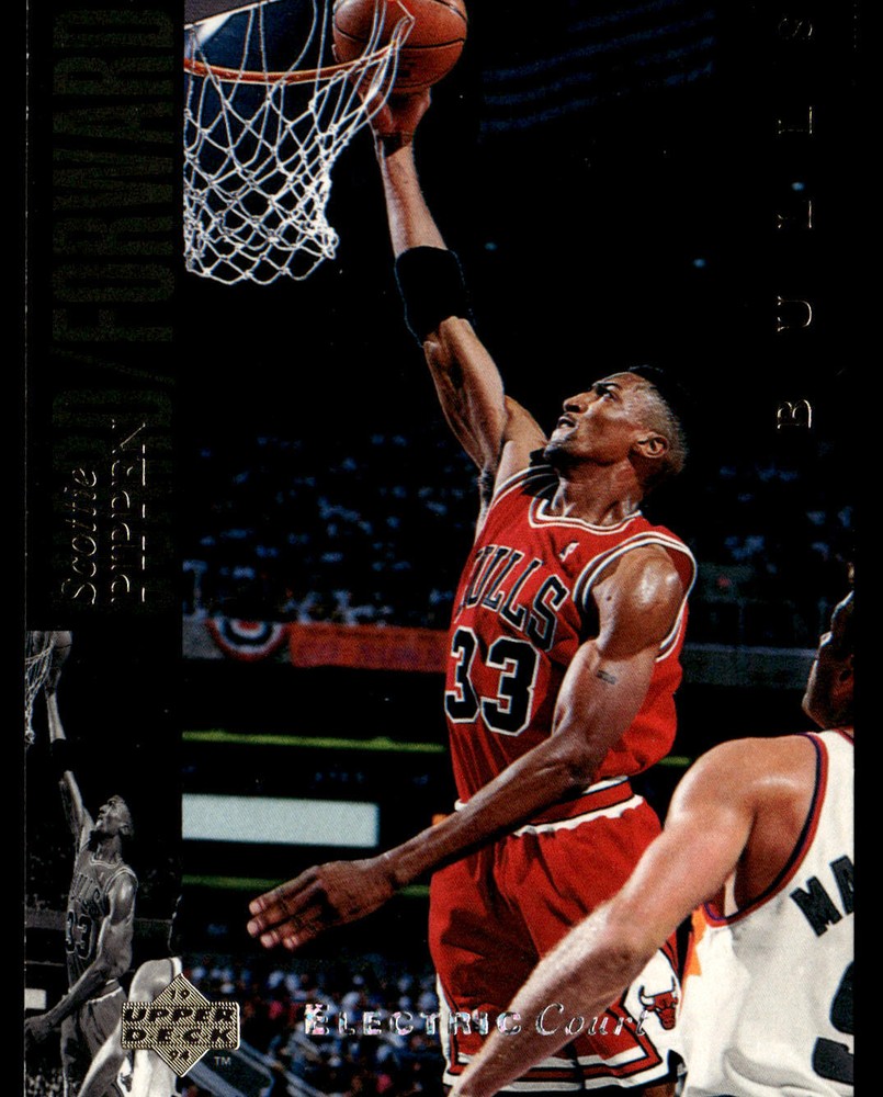 1993-94 Upper Deck Electric Court Scottie Pippen #1 Chicago Bulls SE Card