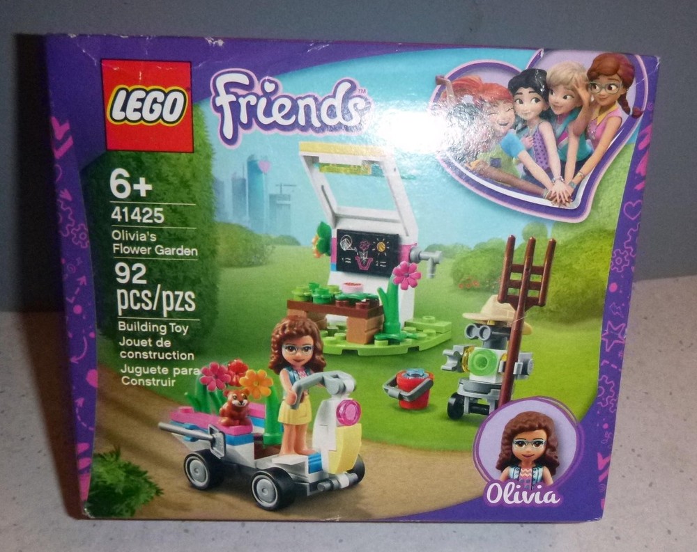 LEGO Friends Olivia's Flower Garden Set 41425 Sealed Retired 2020