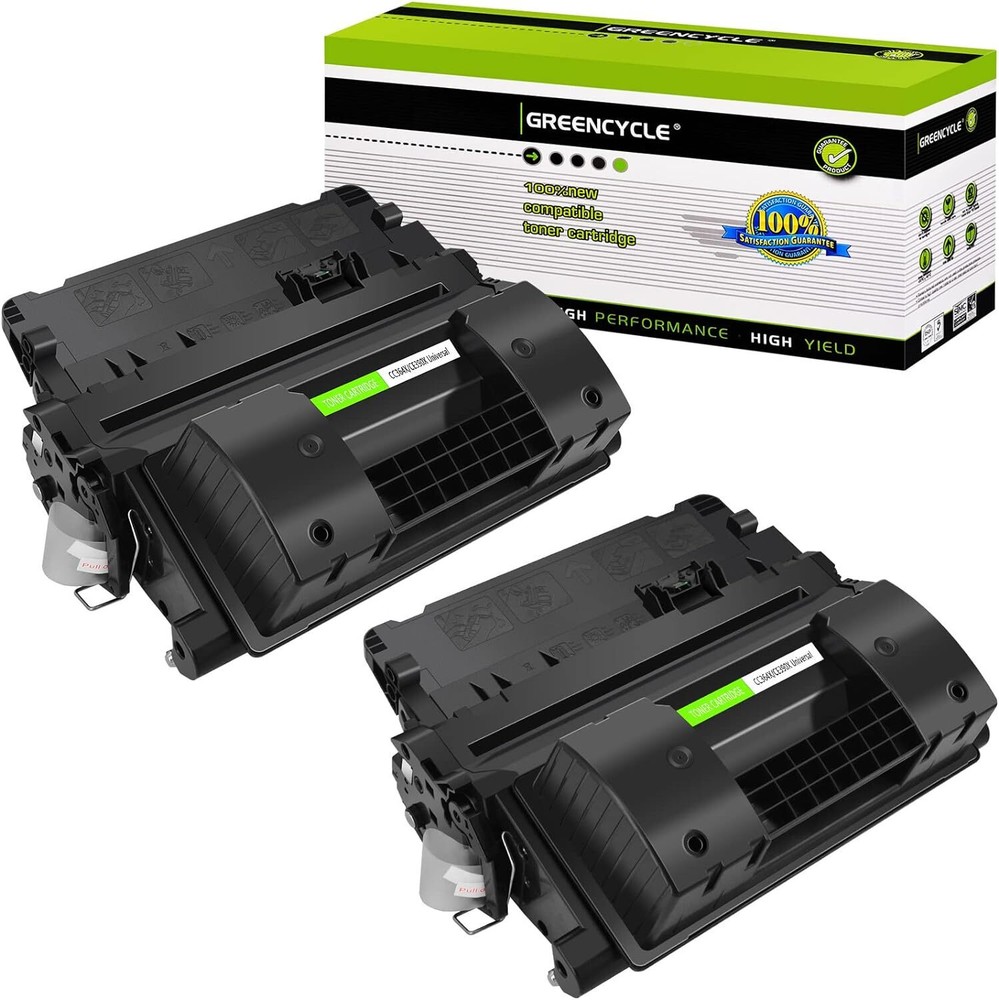2PK Greencycle CE390X Toner Compatible with HP 90X M602 M603xh Printers