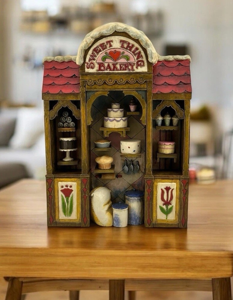 Jim Shore A SWEET TREAT Sweet Things Bakery Figurine Cakes Resin 4010351 2008