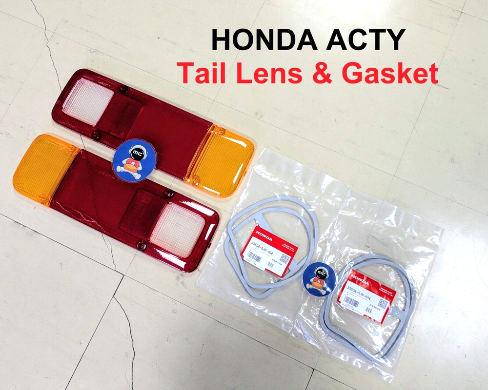 Tail Lens with Gasket L&R Set Honda Acty HA1 HA2 HA3 HA4 HA5 HA6 HA7 Lamp Light