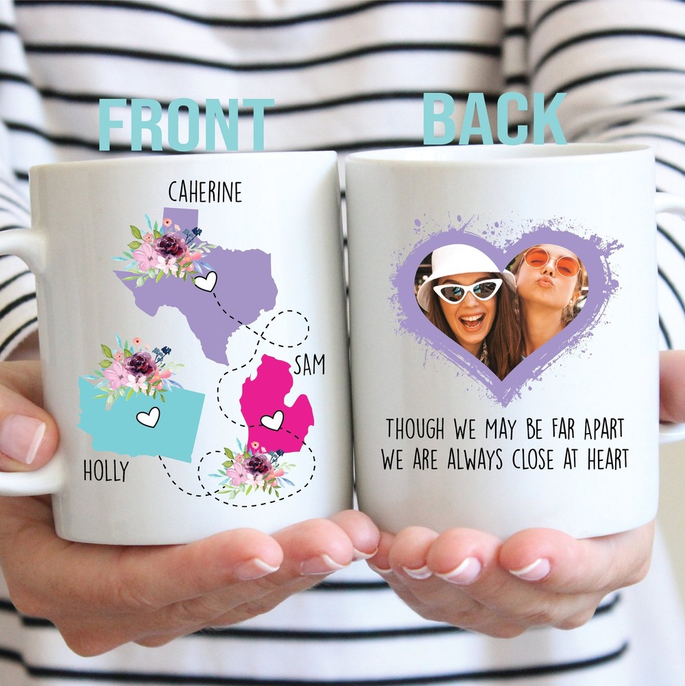 Custom Long Distance Gift For Sister Personalized Sister Mug Moving Away Gift