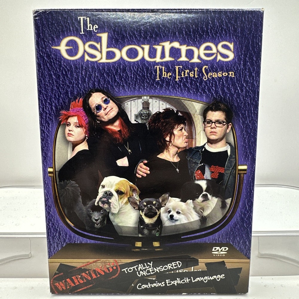 The Osbournes - Totally Uncensored The First Season DVD 2-Disc Set