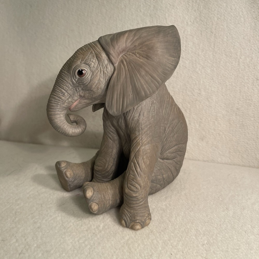Lenox Fine Porcelain African Elephant Calf Figure Smithsonian Institution 1991