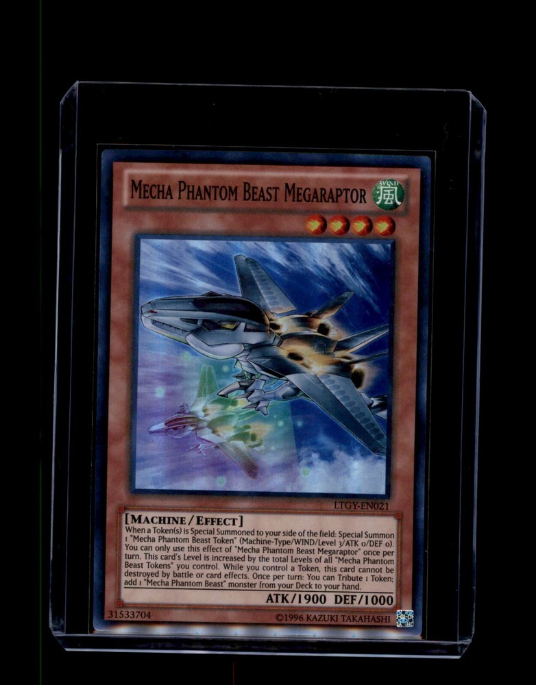 Yu-Gi-Oh! Mecha Phantom Beast Megaraptor LTGY-EN021 (SR) Unlim Ed