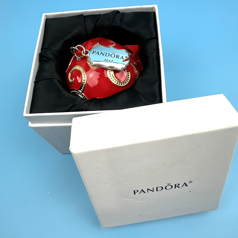 PANDORA 2017 Christmas Spectacular Rockettes Ornament Ball Charm