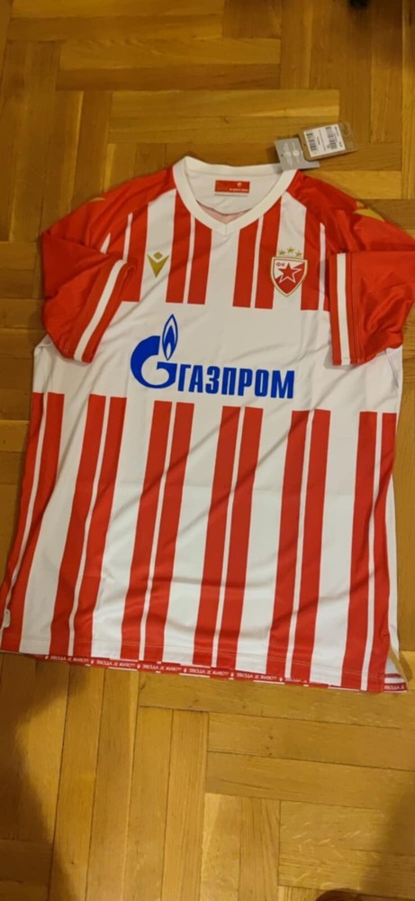 Red Star Belgrade Crvena Zvezda Serbia football jersey