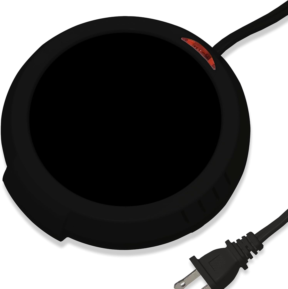 Flameless Warmer Plate with Anti-Slip Felt Base for Safe Scented Candle Release