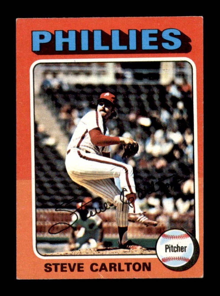 1975 Topps MINI  #185 Steve Carlton - Philadelphia Phillies VG-EX