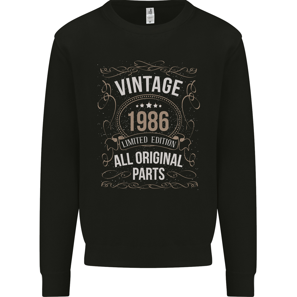 39th Birthday Limited Edition 1986 Mens Sweatshirt Jumper