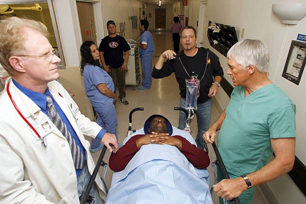 Ed Begley Jr Jimmie Walker Chad Everett at 2006 TV Land Awards Spo- Old Photo 3