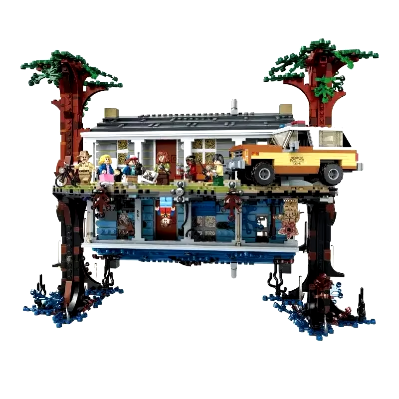 2287Pcs Stranger Things the Upside down Building Blocks Model Brick Kit MOC