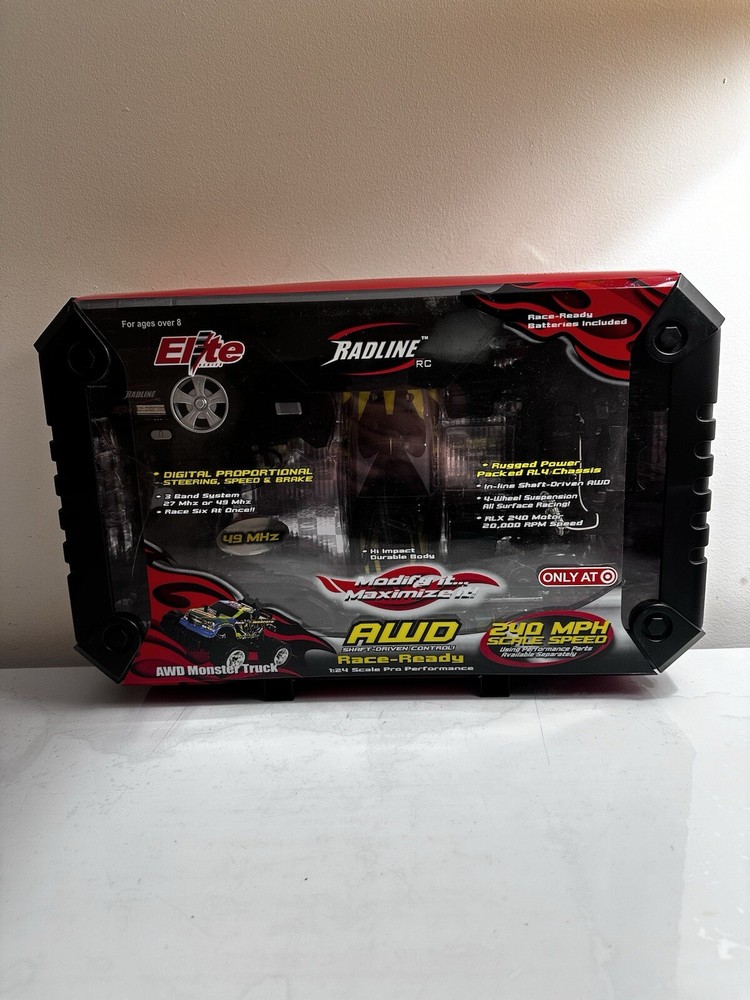 Radline Elite Series RC AWD Monster  Truck. New