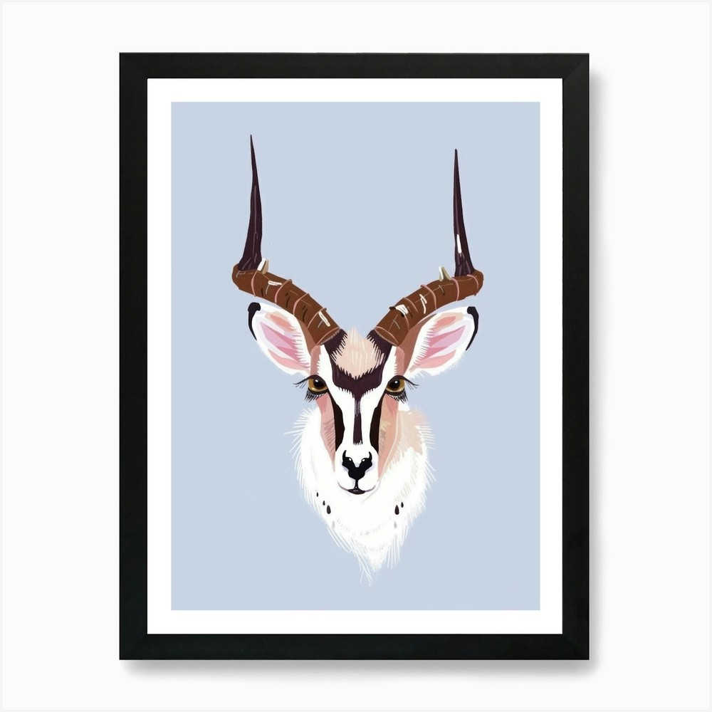 Antelope 22 Art Print Framed Wall Art Poster Canvas Print Picture