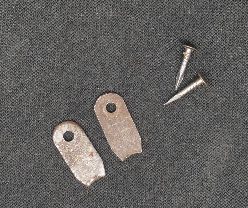 Vintage Cuckoo Clock Huberherr Triberg Germany Bracket Set with Nails