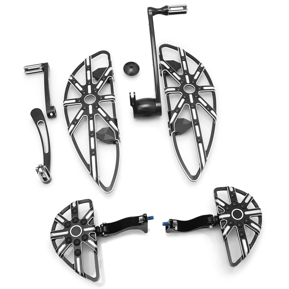 For Harley Touring Gauge Passenger Floorboards Shift Levers Road Glide 2014-2025