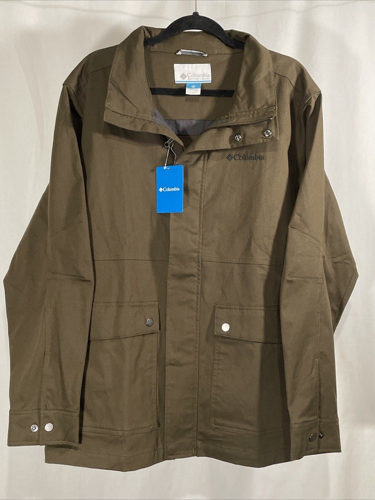 Columbia Men’s Wheeler Peak II Jacket  Green  Size Large New
