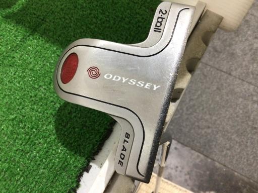 Odyssey  White Steel 2 Ball Blade  WHITE STEEL 2 BALL BLADE 35 inches   Putter