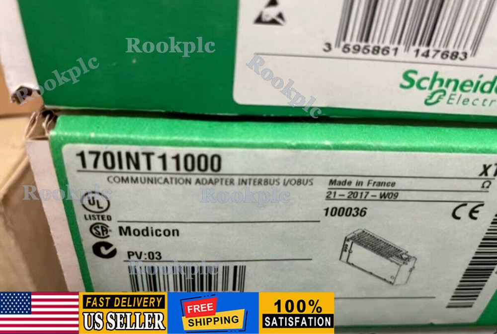 New In Box SCHNEIDER 170INT11000 Interbus Communication Adaptor