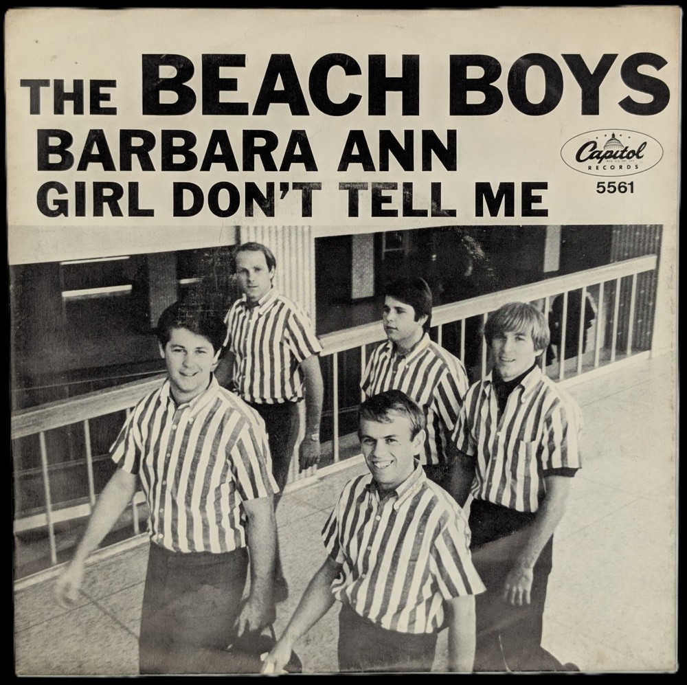 The Beach Boys - Barbara Ann / Girl Don't Tell Me 5561, Scranton Press, US, 1965