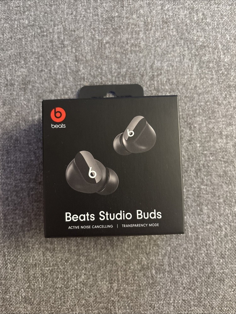 Beats by Dr. Dre Studio Buds Totally Wireless Noise Cancelling Earbuds - Black (MJ4X3LL/A)