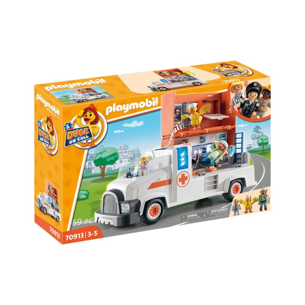 Playmobil Duck Ambulance Truck with Playful Duck Figure