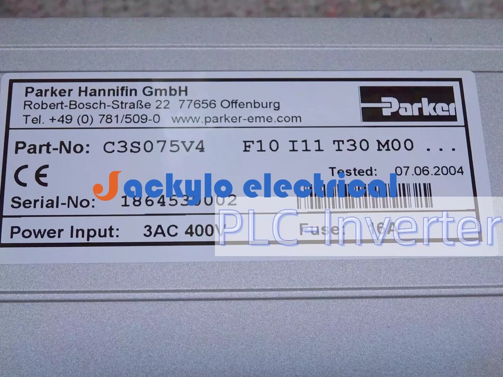 NEW Parker C3S075V4F10I11T30M00 Servo Drive free shipping factory sealed～