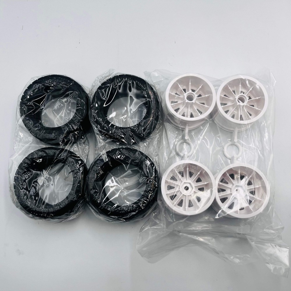 TAMIYA Tarmac Tire Set for Acroshot and Stadium Blitzer RC Cars