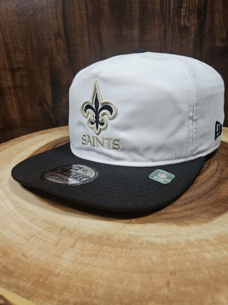 New Orleans Saints New Era The Golfer SnapBack Adjustable Hat Cap NFL NOLA