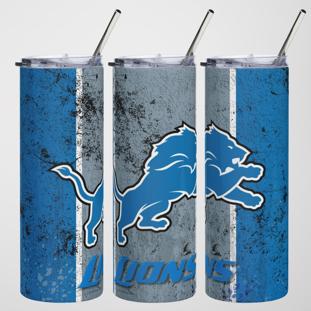 Detroit LionsTumbler 12 oz Stainless Steel NFL Fan Gear
