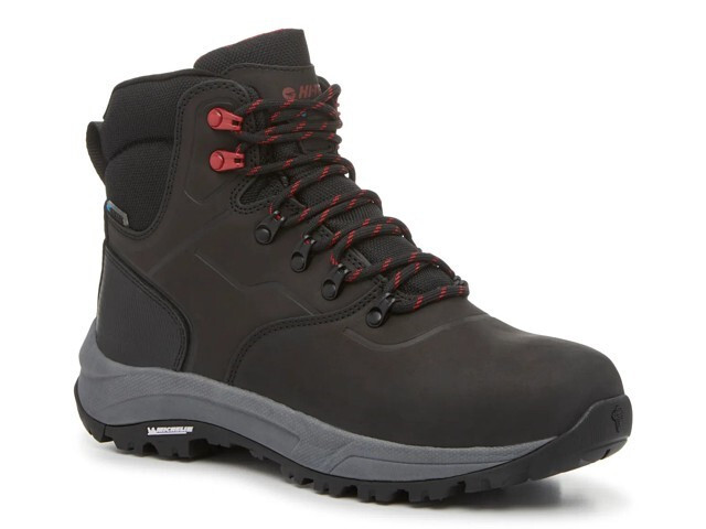 Hi-Tec Altitude VII Waterproof Mens Mid Hiking Boots Black Size 10.5