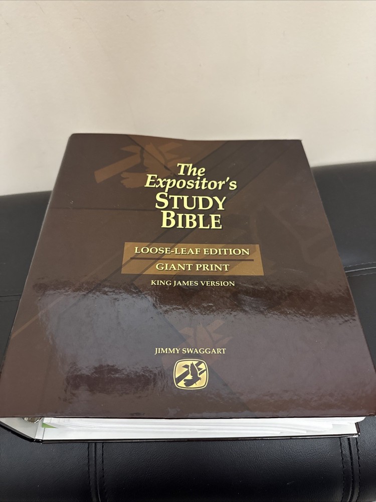The Expositor's Study Bible - Giant Print Loose Leaf Not Connected