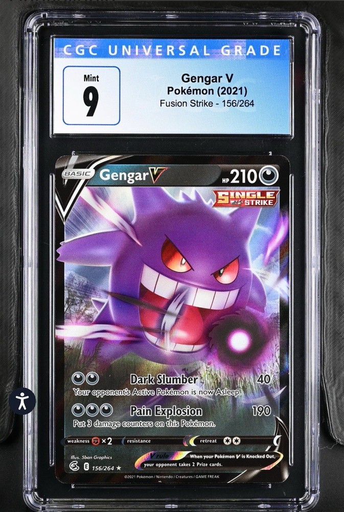 Gengar V 156/264 Swsh08: Fusion Strike Holo