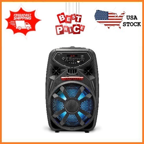 iLive ISB380B Portable Bluetooth Tailgate Speaker in Black  