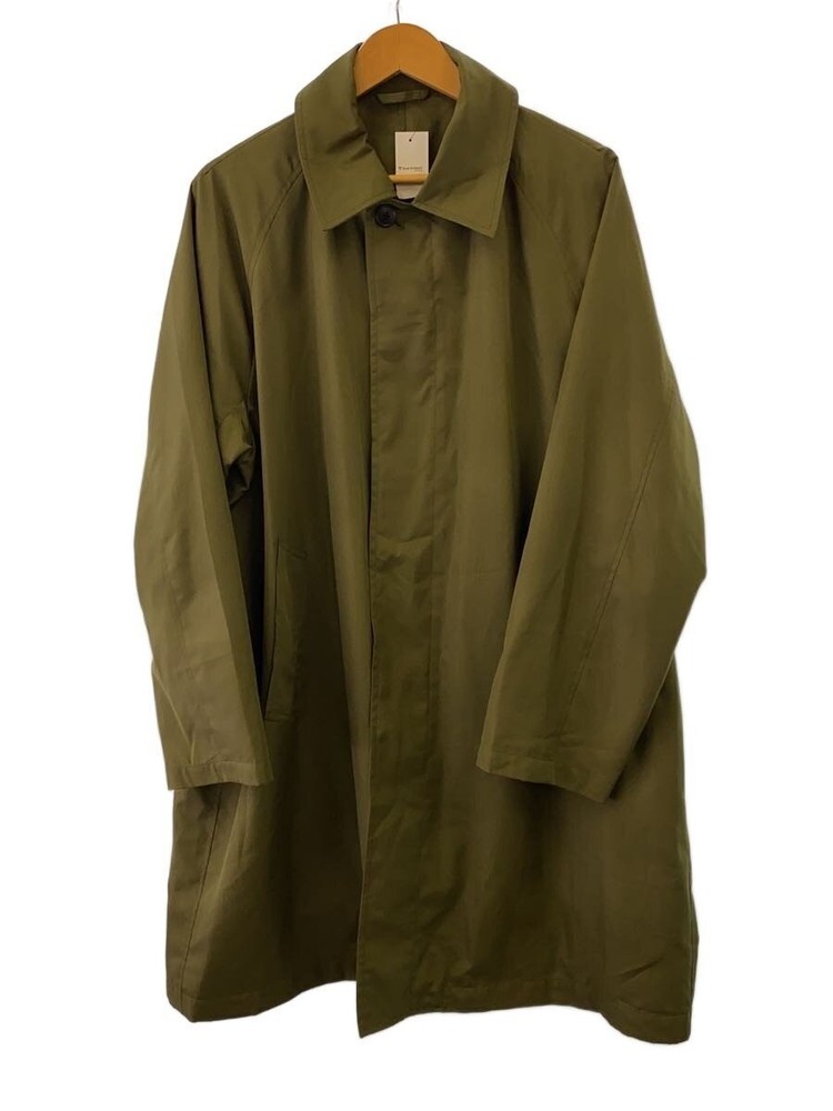 Taion  Steel Collar Coat/L/Polyester/Khk// 3398