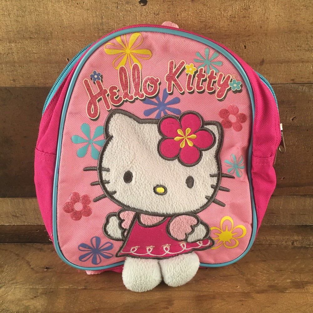Vintage Sanrio Hello Kitty Mini Backpack Kawaii Cute Aesthetic