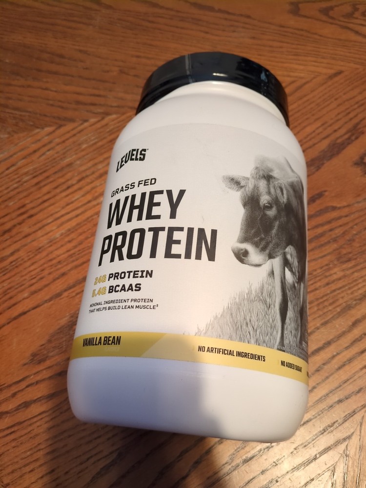Grass Fed Whey Protein, No Artificials, 24G of Protein, Vanilla Bean, 2LB