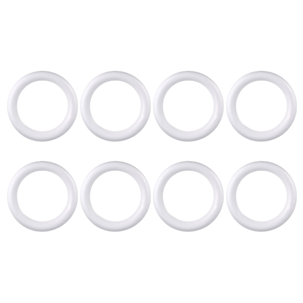 8-Piece Foam Circle Garland for Wedding Wreath Decor