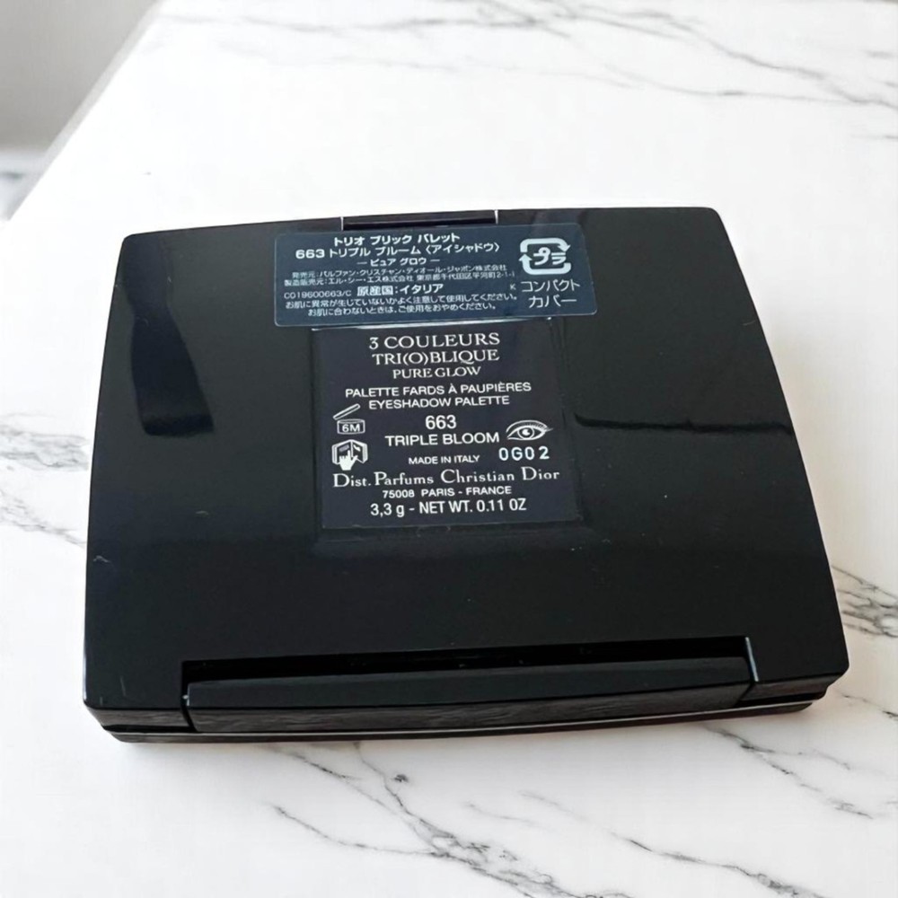 Dior Triovic Palette 663 Triple Bloom Eyeshadow in Soft Pink