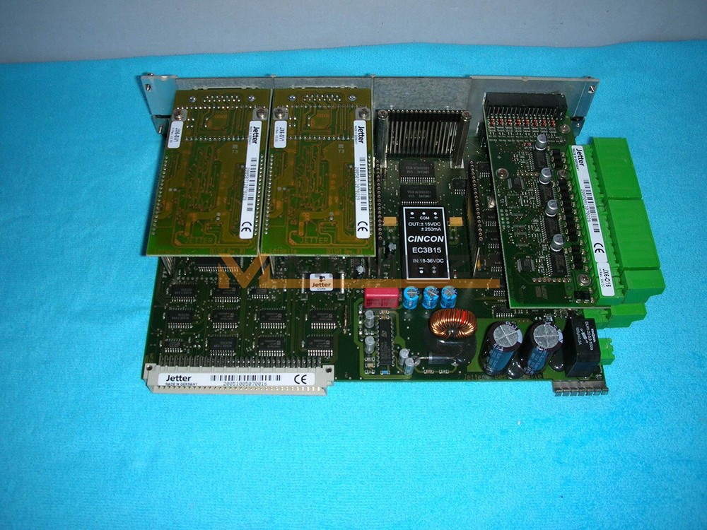 1PCS Used Jetter JX6CON1 JX6-CON1 +JX6-O16 +JX6-SV1 +JX6-SV1