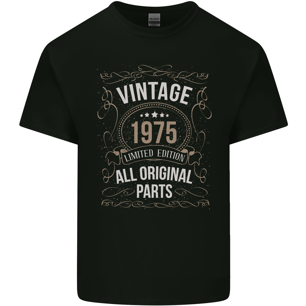 48th Birthday Limited Edition 1975 Mens Cotton T-Shirt Tee Top