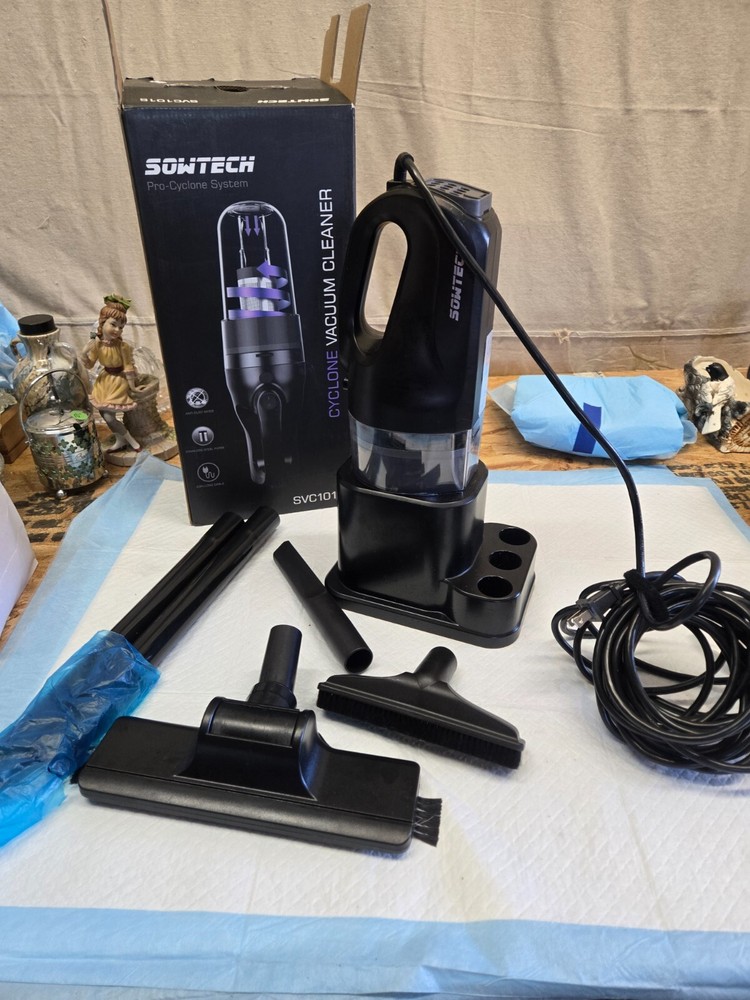 SowTech Pro-Cyclone System Corded Stick Vacuum Cleaner SVC1016 Black--11b