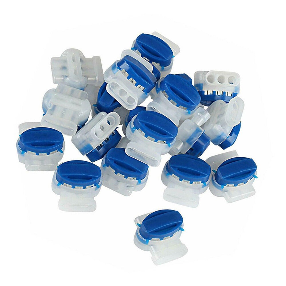 20x Wire Connectors Tools For Outdoor Garden Auto Mower Robotic Lawn Mower Set H