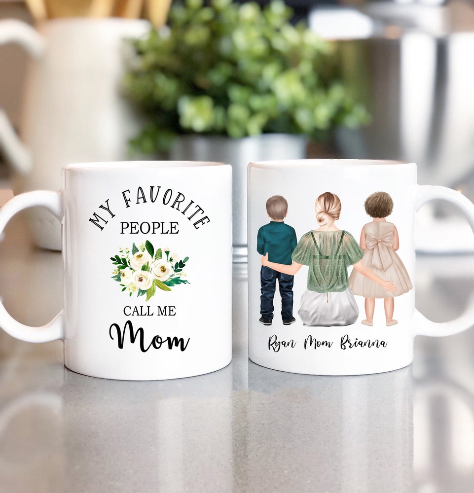 Worlds Best Mom Mug Mom With Child Mug My Favorite People Call Me Mom Mug Mommy