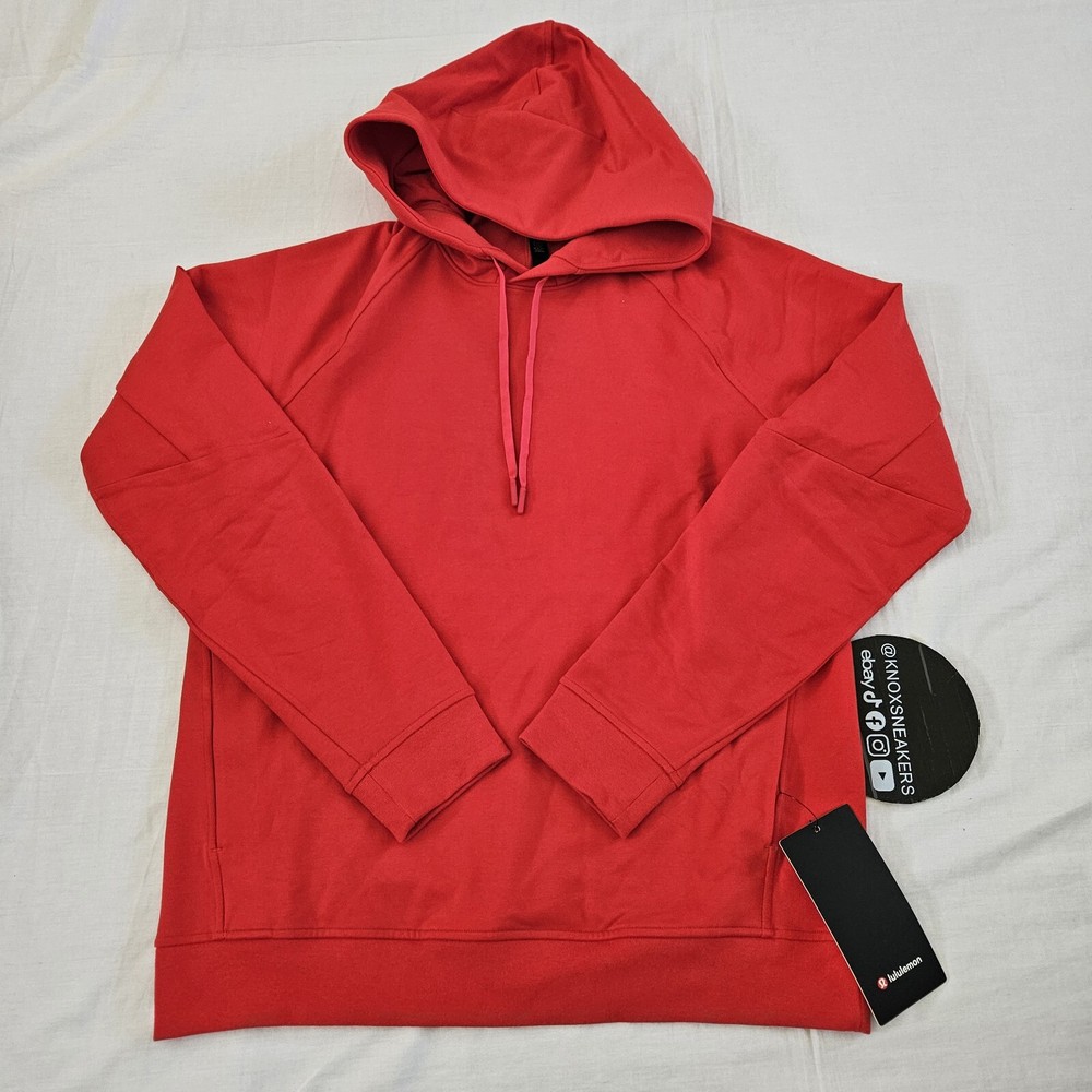 Lululemon City Sweat Pullover Hoodie Sweatshirt TUED True Red Men’s Size XLarge