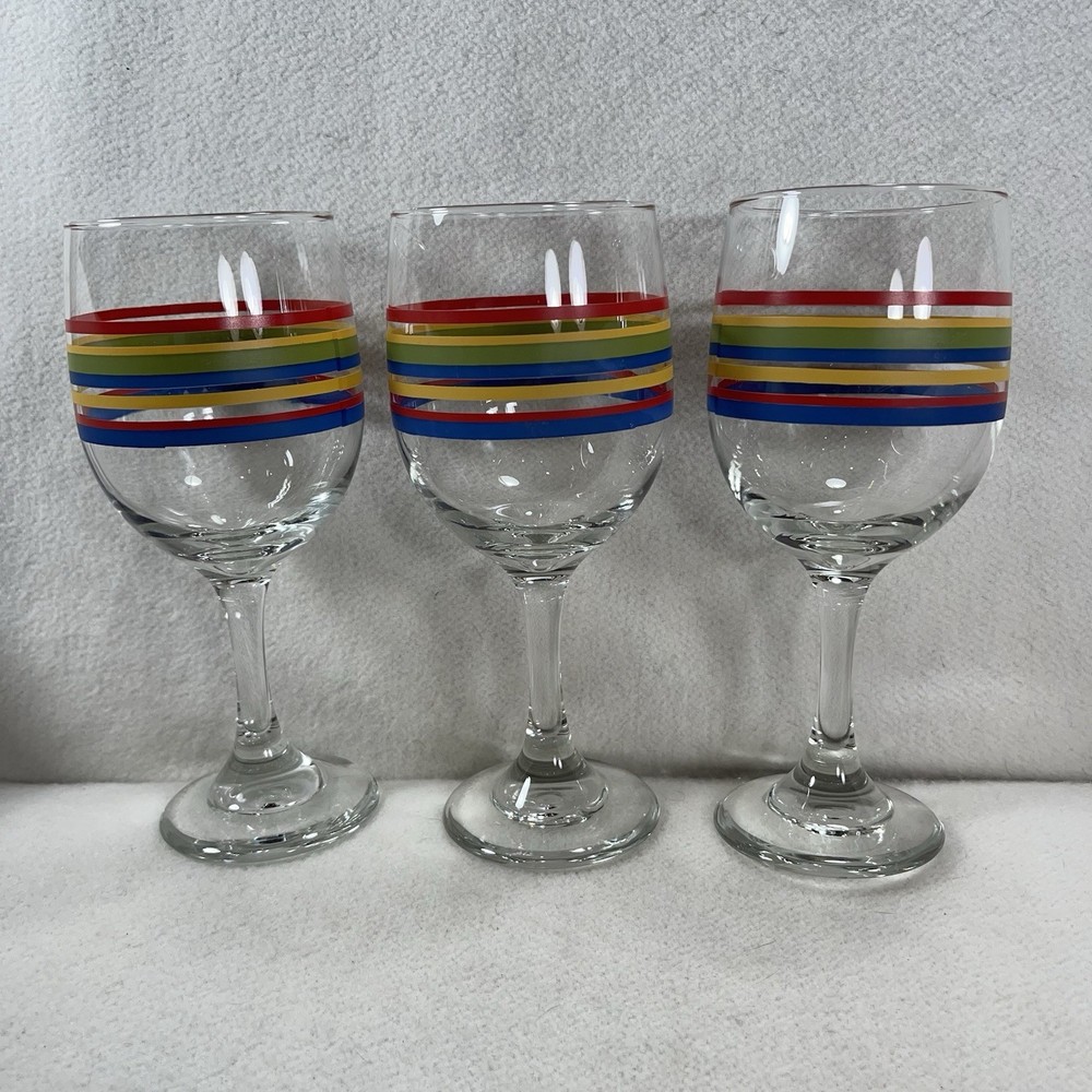 Set of 3 Vintage Libbey 